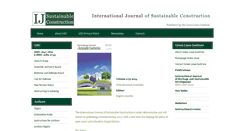 Desktop Screenshot of ijsc.greenlines-institute.org